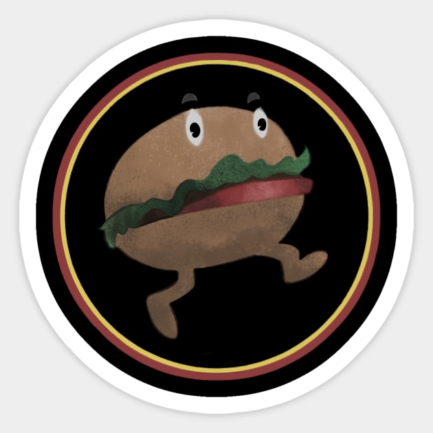 Nona burger Sticker by Khalico